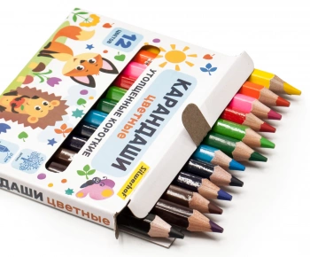 Карандаши цв. Silwerhof  Jumbo Mini