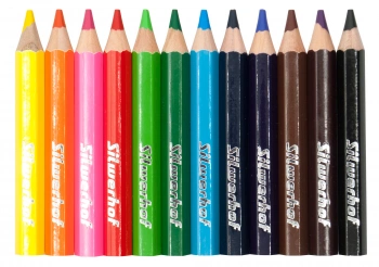 Карандаши цв. Silwerhof  Jumbo Mini