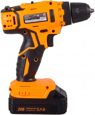 Дрель-шуруповерт Вихрь ДА-20Л-2КА