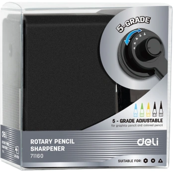 Точилка для карандашей механическая Deli  71160White