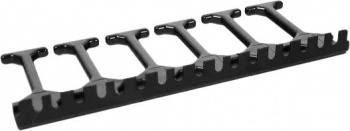 Кабельный органайзер вертикальный ЦМО ВКО-П-9005 односторонний пальцы 6U шир.:1