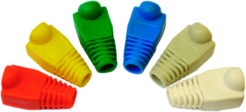 Колпачок Lanmaster (TWT-BO-6.0-OR/100) оранжевый (упак.:100шт)