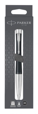 Ручка шариков. Parker Urban Core (2150858) Muted Black CT M черн. черн. подар.кор.европод.