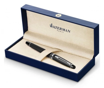 Ручка роллер Waterman Expert 3 (S0951880) Matte Black CT F черн. черн. подар.кор.