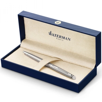Ручка шариков. Waterman Hemisphere (S0920470) Steel CT M син. черн. подар.кор.