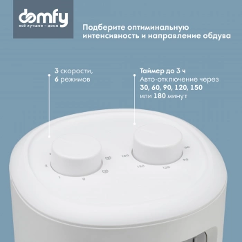 Вентилятор напольный Domfy DCW-F-40T-1