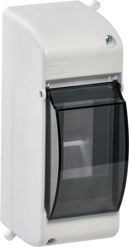 Щит распределительный IEK MKP42-N-02-30-20 КМПн 2/2 для установки модульных устройств 59мм 83мм 146мм 230B 2мод. пластик IP30 белый (упак.:1шт)