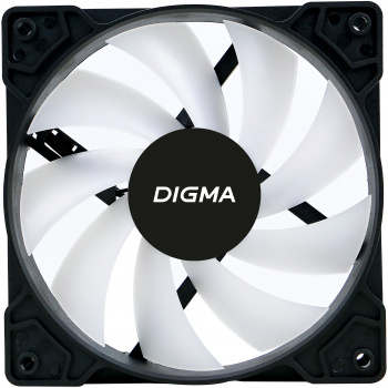 Вентилятор для корпуса Digma  DFAN-FRGB1