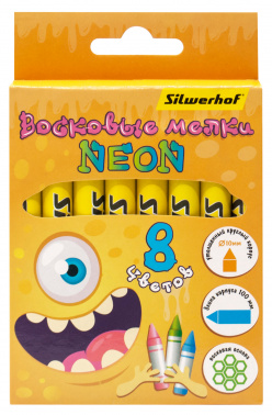 Восковые мелки Silwerhof Neon