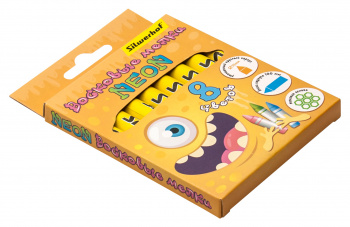 Восковые мелки Silwerhof Neon