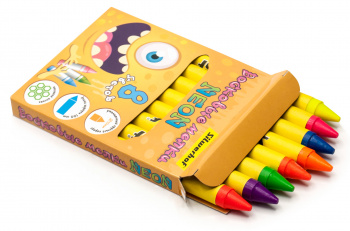 Восковые мелки Silwerhof Neon