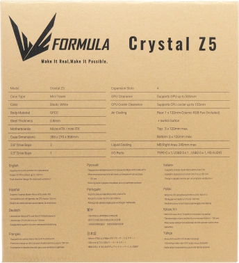 Корпус Formula Crystal Z5 TG