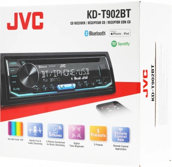 Автомагнитола JVC KD-T902BT