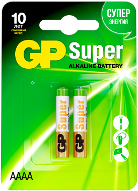 Батарея GP Super Alkaline GP 25A-2CR2