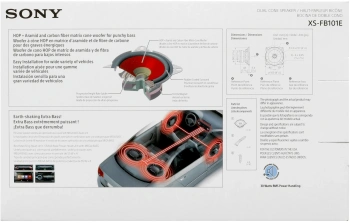 Колонки автомобильные Sony XS-FB101E