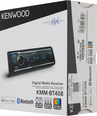 Автомагнитола Kenwood KMM-BT408