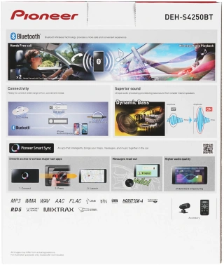 Автомагнитола Pioneer DEH-S4250BT