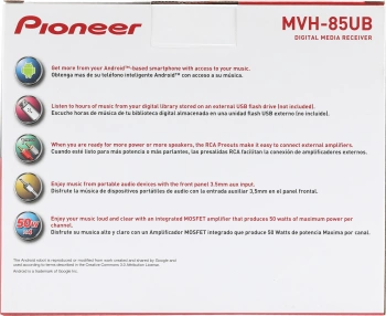 Автомагнитола Pioneer MVH-85UB