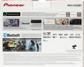 Автомагнитола Pioneer MVH-S520BT