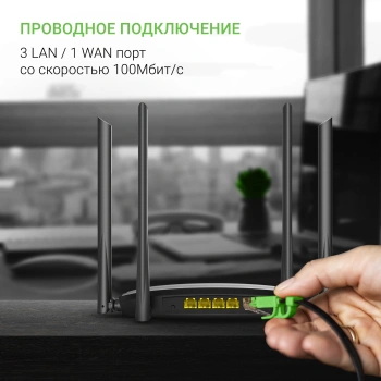 Роутер беспроводной Digma DWR-AC1201