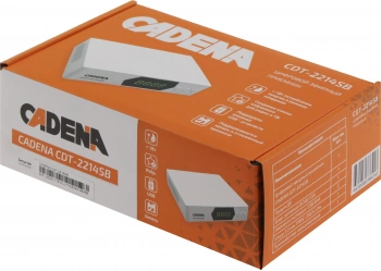 Ресивер DVB-T2 Cadena CDT-2214SB