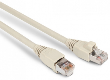 Патч-корд Hyperline PC-LPM-STP-RJ45-RJ45-C6a-3M-LSZH-GY