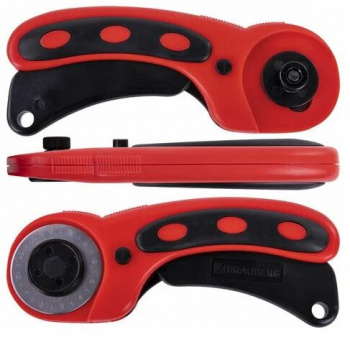 Нож роликовый для резки Brauberg 238088