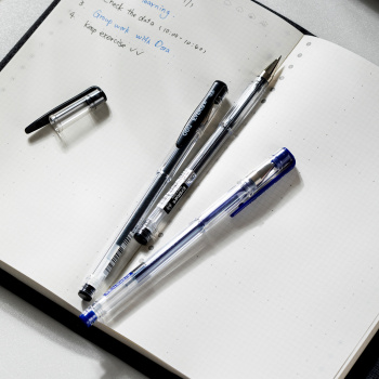 Ручка гелев. Deli EveryU EG65-BL