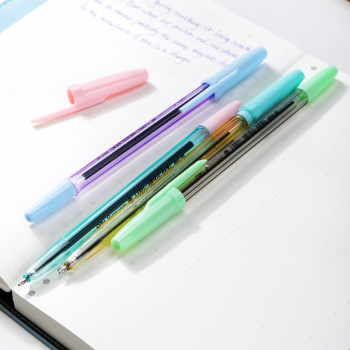 Ручка шариков. Deli P1-Macaron EQ6C-BL