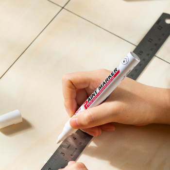 Маркер краска Deli  EU500-WH