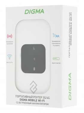 Модем 3G/4G Digma Mobile Wi-Fi DMW1880