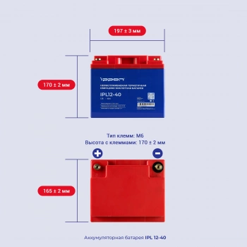 Батарея для ИБП Ippon IPL12-040