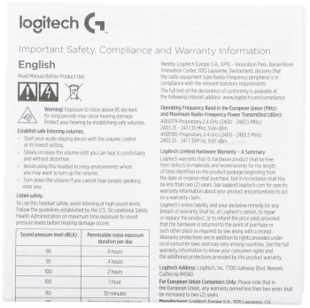 Наушники с микрофоном Logitech G733 Lightspeed