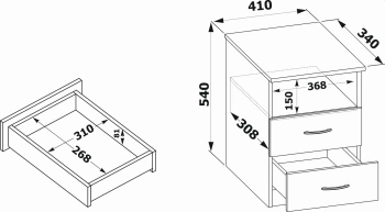 Тумба Сокол  КТ-09.1