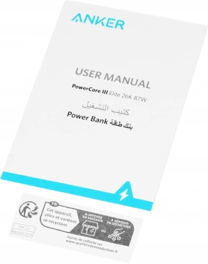 Мобильный аккумулятор Anker  PC.3 Elite 87W