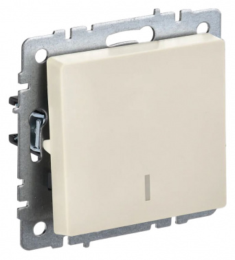 Выключатель IEK Brite  ВС10-1-1-БрКр