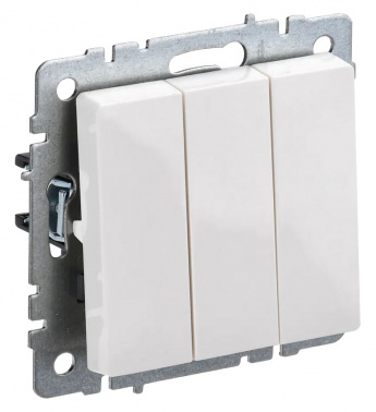 Выключатель IEK Brite  ВС10-3-0-БрБ