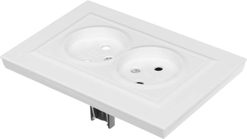 Розетка силов. IEK Brite  РС12-2-БрБ