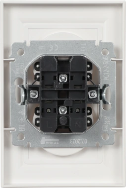 Розетка силов. IEK Brite  РС12-2-БрБ