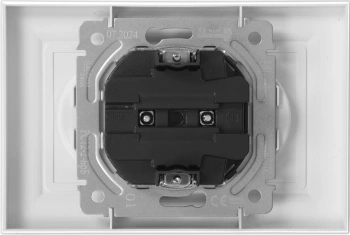 Розетка силов. IEK Brite  РС12-2-БрБ