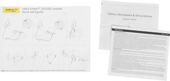 Наушники с микрофоном Jabra Evolve 20 SE