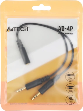 Адаптер аудио A4Tech AD-4P