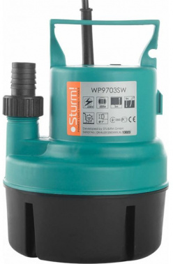 Насос дренажный Sturm! WP9703SW