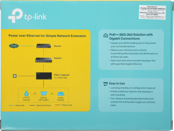 Инжектор PoE TP-Link  POE170S