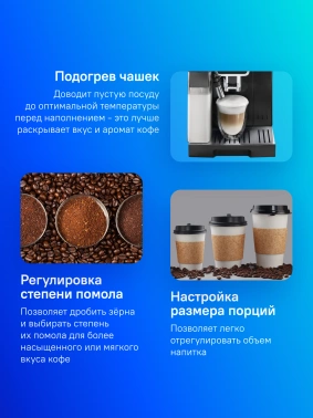 Кофемашина Delonghi Dinamica ECAM 350.50.B