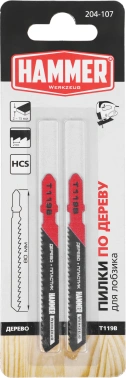 Набор пилок по дереву Hammer Flex JG WD-PL T119B
