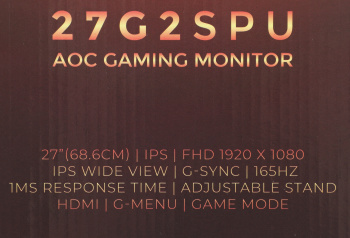 Монитор AOC 27