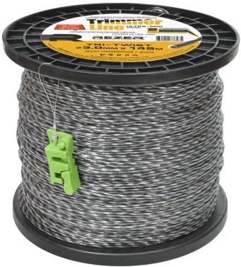 Леска для садовых триммеров Rezer Ultra-pro Tri-Twist