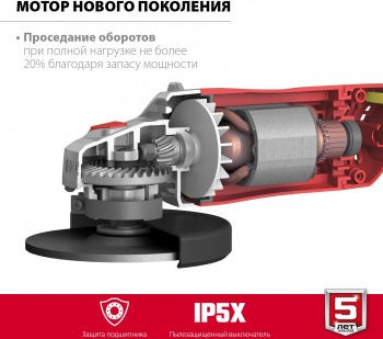 Углошлифовальная машина Зубр УШМ-150-1405