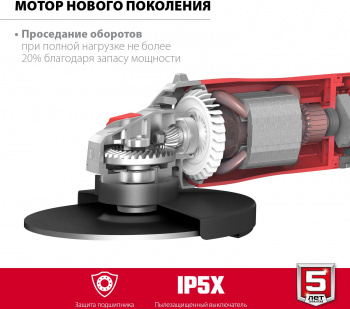 Углошлифовальная машина Зубр Мастер УШМ-230-2605 П